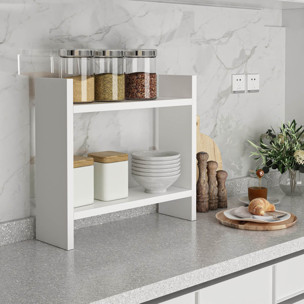 Ραφιέρα Οργάνωσης Κουζίνας (34x10x30) A-G Denver 362ANT1117 White