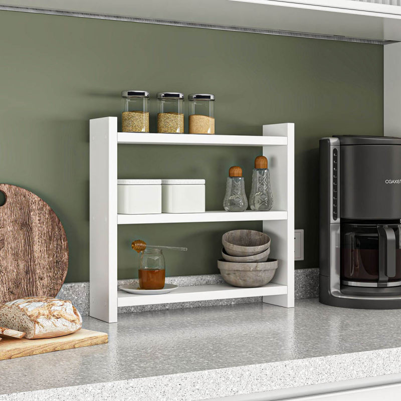 Ραφιέρα Οργάνωσης Κουζίνας (44x10x40) A-G Cosmic 362ANT1120 White