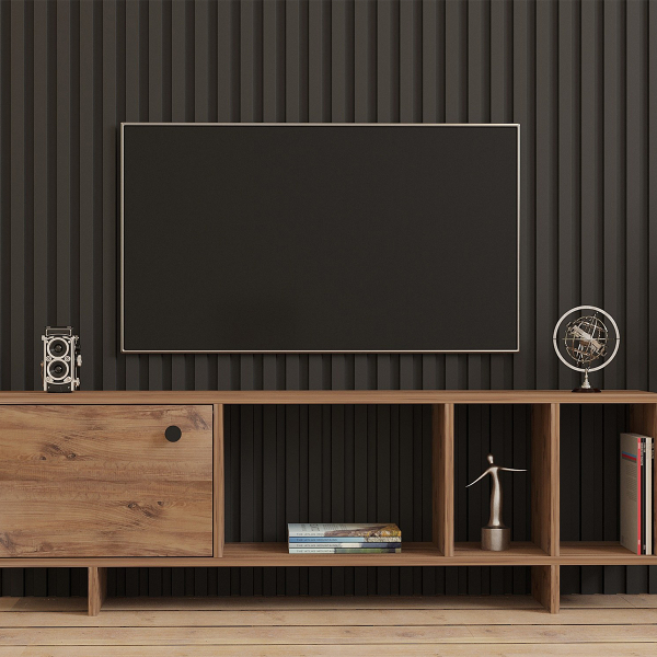 Έπιπλο Τηλεόρασης (140x29x45) A-G Folsom 835PUQ4524 Pine