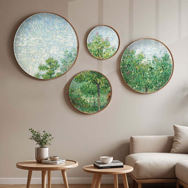 Τετράπτυχος Πίνακας Με Κορνίζα A-G 693BSE2070