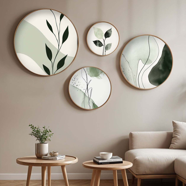 Τετράπτυχος Πίνακας Με Κορνίζα A-G 693BSE2073