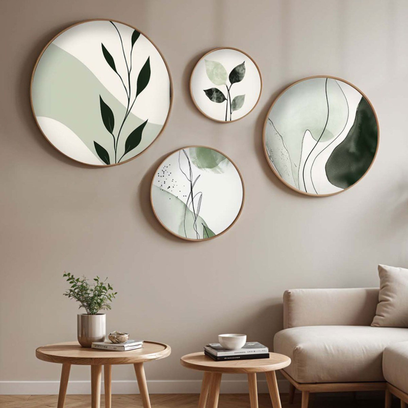 Τετράπτυχος Πίνακας Με Κορνίζα A-G 693BSE2073