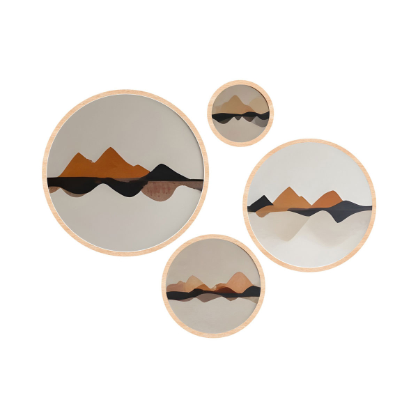 Τετράπτυχος Πίνακας Με Κορνίζα A-G 693BSE2074