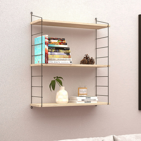 Ραφιέρα Τοίχου (72x20x85) A-G Armoni 775DCM1849 Travertine