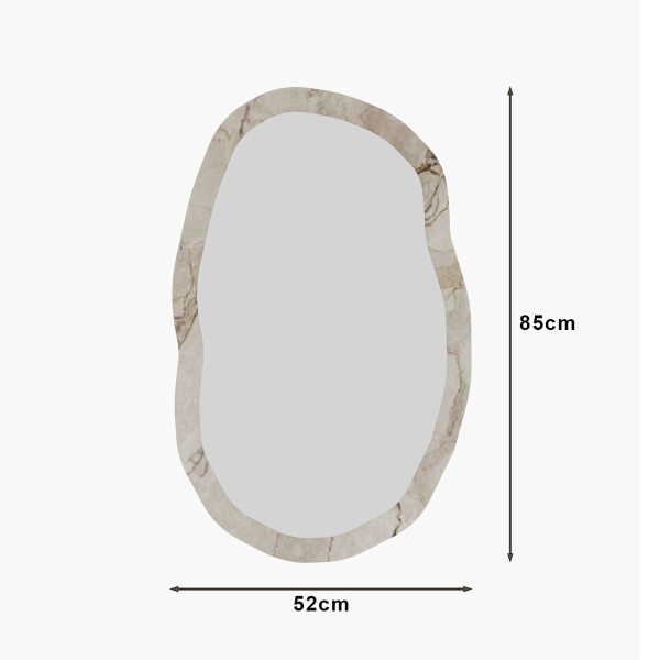 Διακοσμητικός Καθρέφτης Τοίχου (52x86) A-G Lossa 116SAM1209