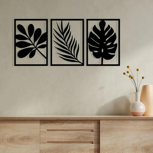 Διακοσμητικό Τοίχου (Σετ 3τμχ) A-G Cincuenta 279ENZ2591