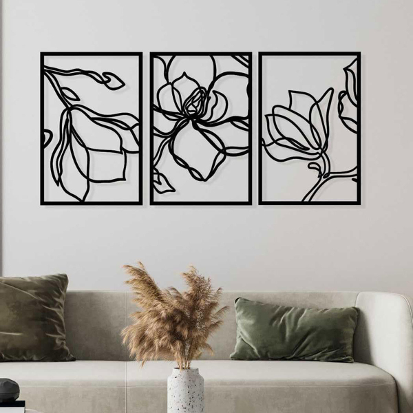 Διακοσμητικό Τοίχου (Σετ 3τμχ) A-G Adda 279ENZ2692