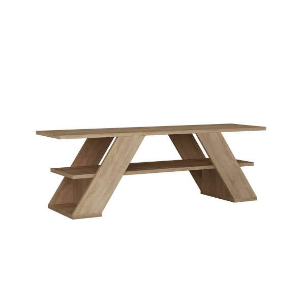 Έπιπλο Τηλεόρασης (120x33.5x40) A-G Farfalla 776HMS3139 Oak