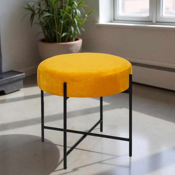 Σκαμπό (Φ45.5x46) A-S Arty Ochra 166765B