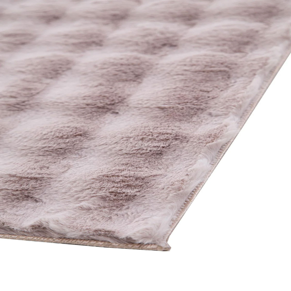 Γούνινο Χαλί (160x230) Royal Carpet Bunny Bubble D.Beige