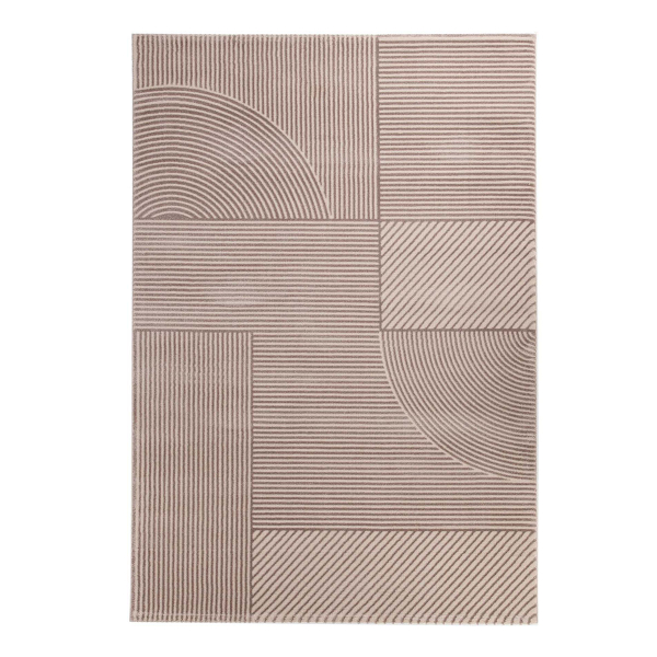 Χαλιά Κρεβατοκάμαρας (Σετ 3τμχ) Royal Carpet Organic 591 D.Beige