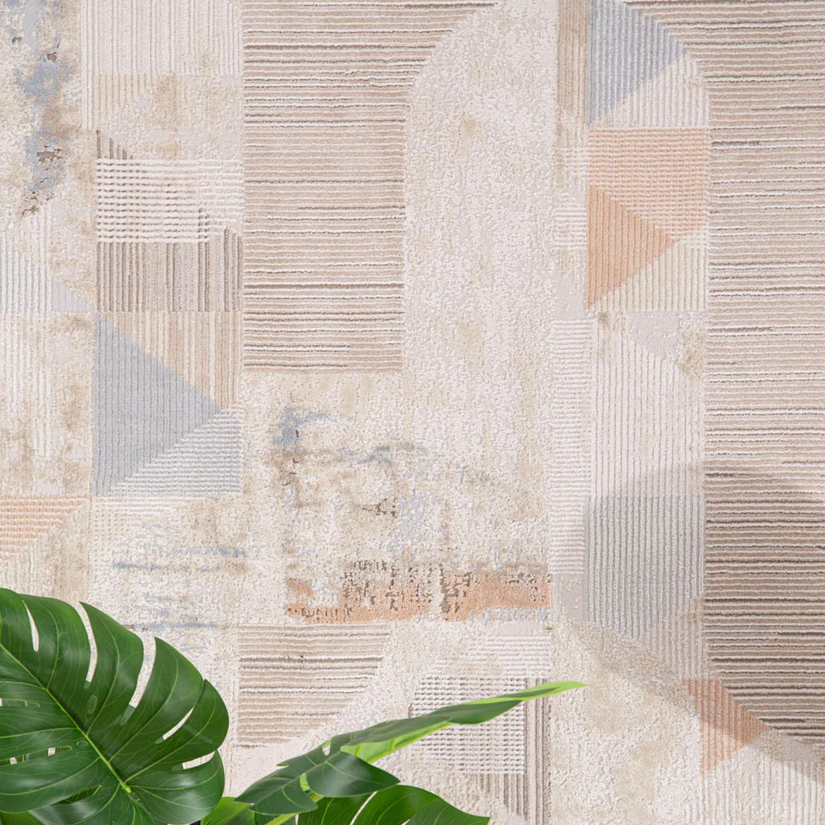 Χαλί (160X230) Royal Carpet Mona 422 Beige Blue Home Χαλιά Σαλονιού Spitishop