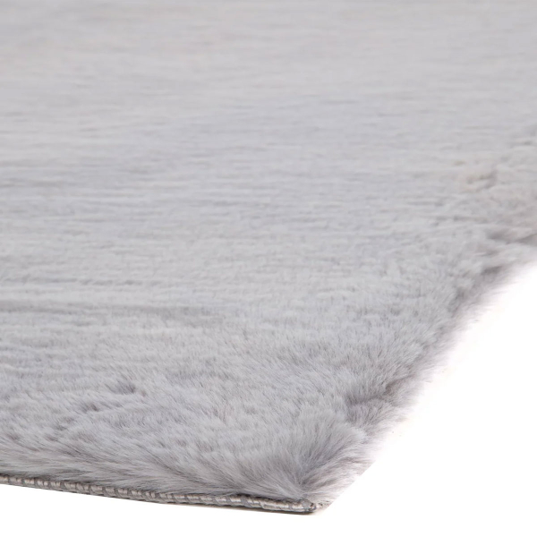 Γούνινο Χαλί Διαδρόμου (67x200) Royal Carpet Bunny Rabbit Grey