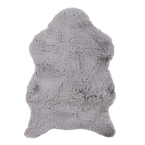 Πατάκι Γούνινο (60x90) Royal Carpet Bunny Shape Rabbit Grey