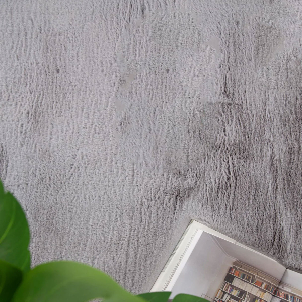 Πατάκι Γούνινο (60x90) Royal Carpet Bunny Shape Rabbit Grey