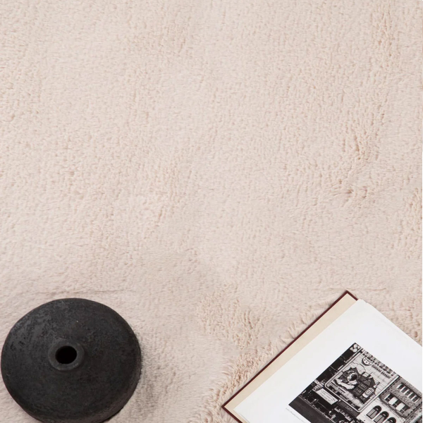 Χαλί Διαδρόμου Γούνινο (67x140) Royal Carpet Bunny Rabbit Beige