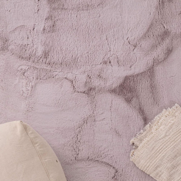 Πατάκι Γούνινο (60x90) Royal Carpet Bunny Shape Rabbit D.Beige