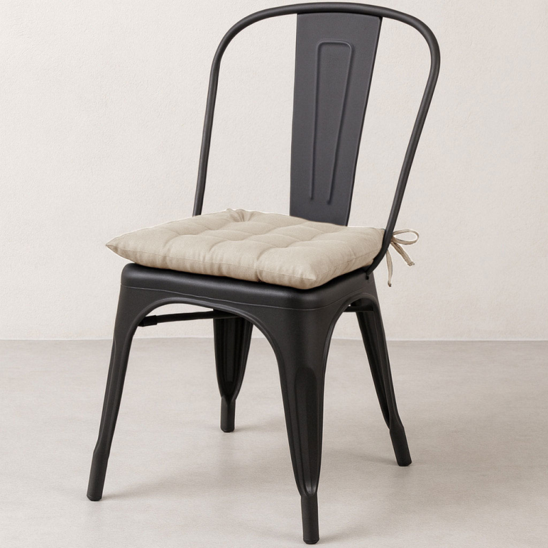 Μαξιλάρι Καρέκλας (38x38) S-F Duo Linen CU1490301GAL-M