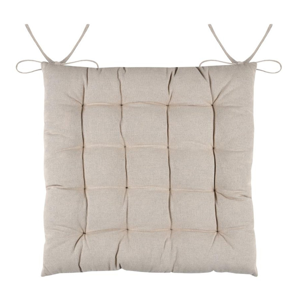 Μαξιλάρι Καρέκλας (38x38) S-F Duo Linen CU1490301GAL-M