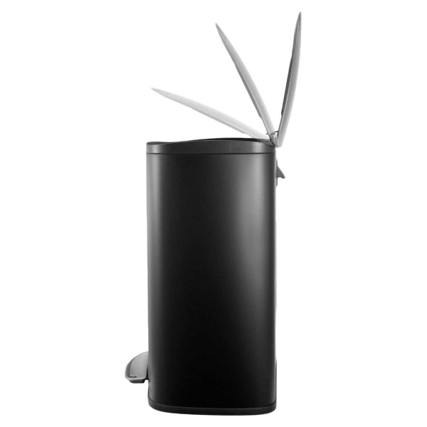 Κάδος Απορριμμάτων (44x37.4x61.1) Estia 50lt Soloprime Μαύρο 01-20910