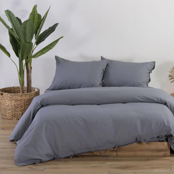 Παπλωματοθήκη King Size (240x260) Nef-Nef Homeware Cotton Linen