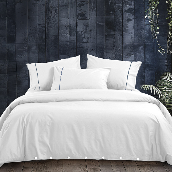 Παπλωματοθήκη Υπέρδιπλη (Σετ 240x220) Nautica By Nef-Nef Homeware Nau Wave Solid