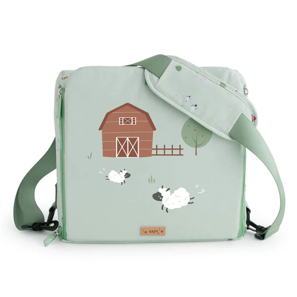 Φορητό Καθισματάκι Φαγητού (6-36 Μηνών/Έως 15kg) Saro Funny Farm 137901