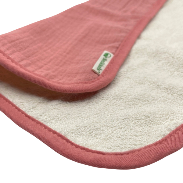 Μουσελίνες/Λαβέτες Ώμου (Σετ 4τμχ) Smikkels Ροζ 63-20020