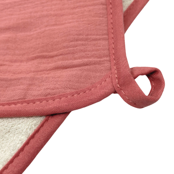 Μουσελίνες/Λαβέτες Ώμου (Σετ 4τμχ) Smikkels Ροζ 63-20020