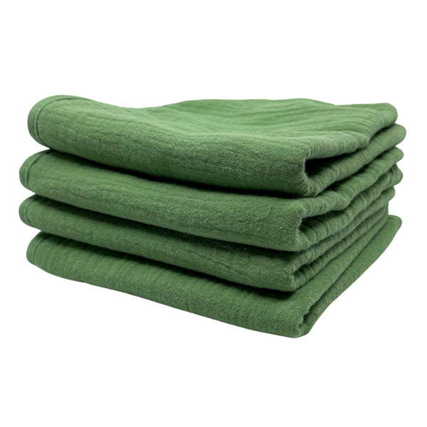 Μουσελίνες/Λαβέτες Ώμου (Σετ 4τμχ) Smikkels Πράσινο 63-20021