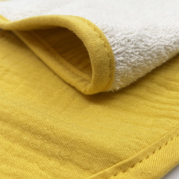 Μουσελίνες/Λαβέτες Ώμου (Σετ 2τμχ) Smikkels Κίτρινο 63-20032