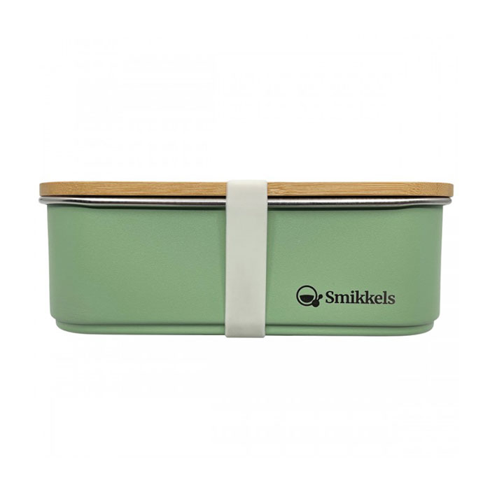 Smikkels Φαγητοδοχείο 900ml (18.5x12.5x6.5) Smikkels Πράσινο 63-10013