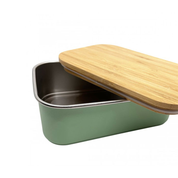 Φαγητοδοχείο 900ml (18.5x12.5x6.5) Smikkels Πράσινο 63-10013