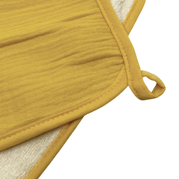 Μουσελίνες/Λαβέτες Ώμου (Σετ 4τμχ) Smikkels Κίτρινο 63-20019