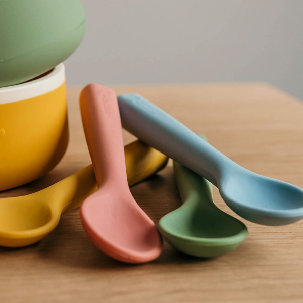 Κουτάλια Φαγητού (Σετ 2τμχ) Smikkels Πράσινο 63-30057