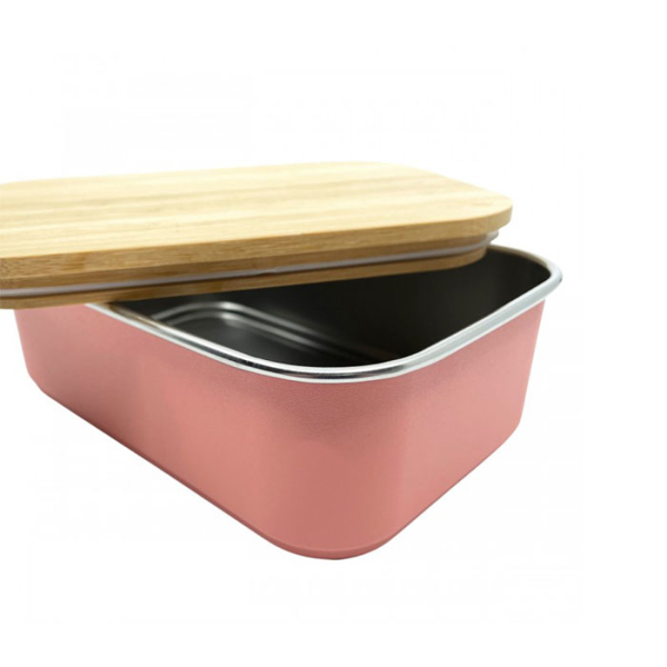Φαγητοδοχείο 900ml (18.5x12.5x6.5) Smikkels Ροζ 63-10010
