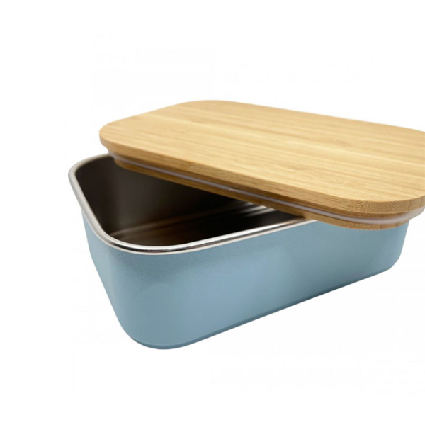 Φαγητοδοχείο 900ml (18.5x12.5x6.5) Smikkels Μπλε 63-10011