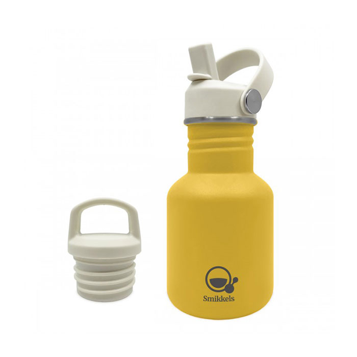 Smikkels Παγούρι 350ml Smikkels Κίτρινο 63-10058