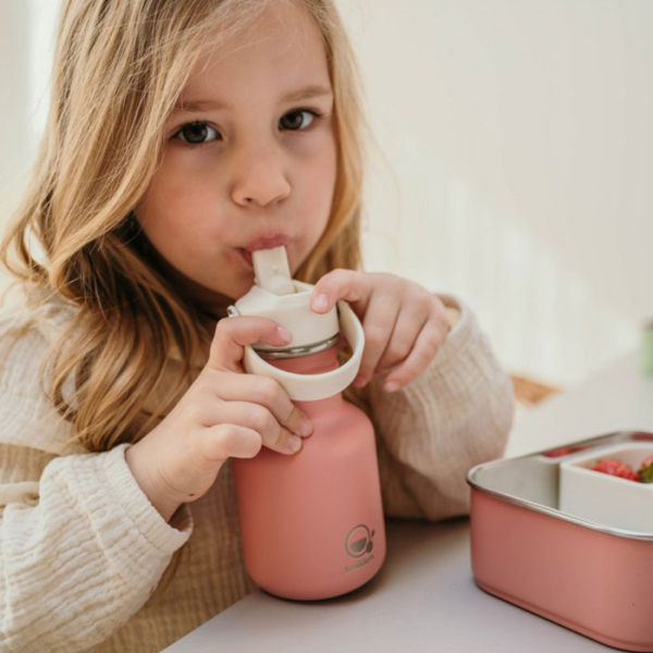 Παγούρι 350ml Smikkels Ροζ 63-10059