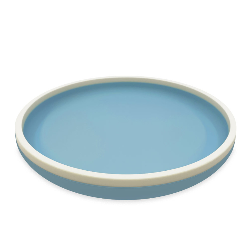 Πιάτο Σιλικόνης (Φ18) Smikkels Μπλε 63-30058