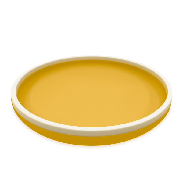 Πιάτο Σιλικόνης (Φ18) Smikkels Κίτρινο 63-30059