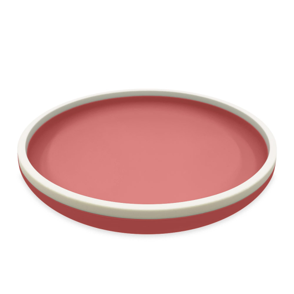 Πιάτο Σιλικόνης (Φ18) Smikkels Ροζ 63-30060