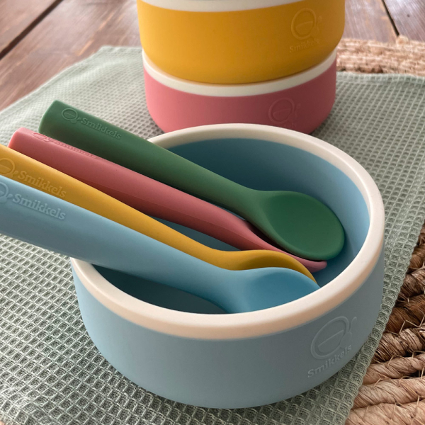 Μπωλ Σιλικόνης (350ml) Smikkels Μπλε 63-30062