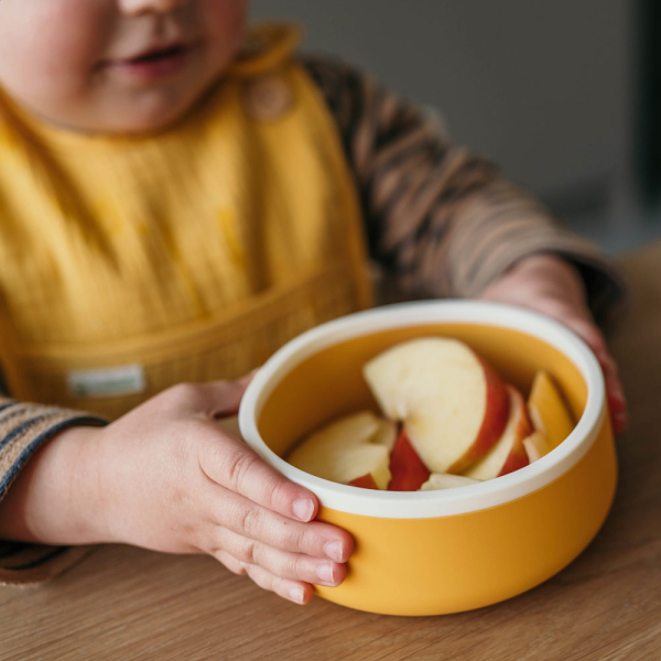 Μπωλ Σιλικόνης (350ml) Smikkels Κίτρινο 63-30063