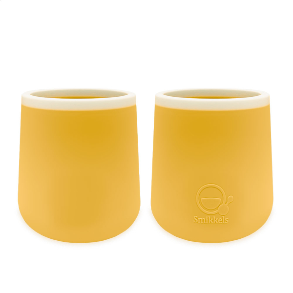 Ποτήρια 175ml (Σετ 2τμχ) Smikkels Κίτρινο 63-30067