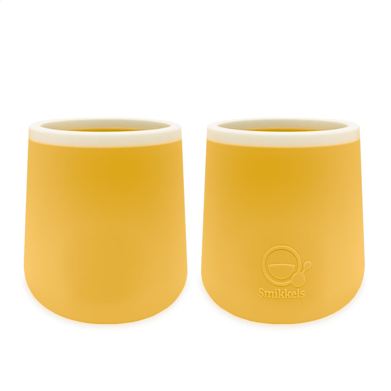 Ποτήρια 175ml (Σετ 2τμχ) Smikkels Κίτρινο 63-30067