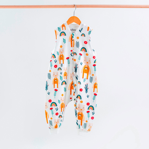 Χειμερινός Υπνόσακος Με Πόδια 2.5 Tog (18-36 Μηνών) Abo Classic Rainbow