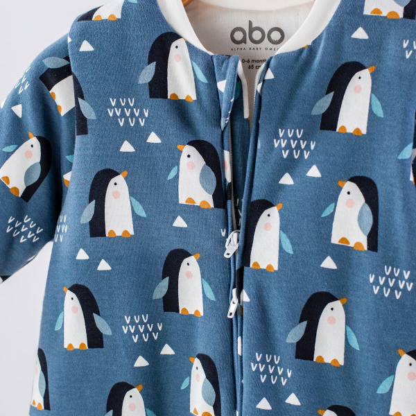 Χειμερινός Υπνόσακος Με Πόδια 2.5 Tog (6-18 Μηνών) Abo Classic Penguins