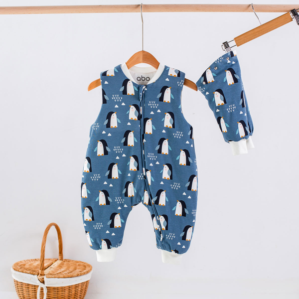 Χειμερινός Υπνόσακος Με Πόδια 2.5 Tog (18-36 Μηνών) Abo Classic Penguins