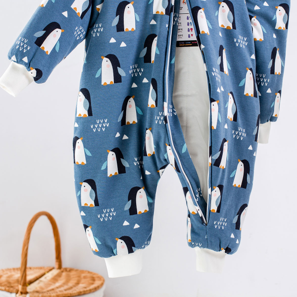 Χειμερινός Υπνόσακος Με Πόδια 2.5 Tog (18-36 Μηνών) Abo Classic Penguins